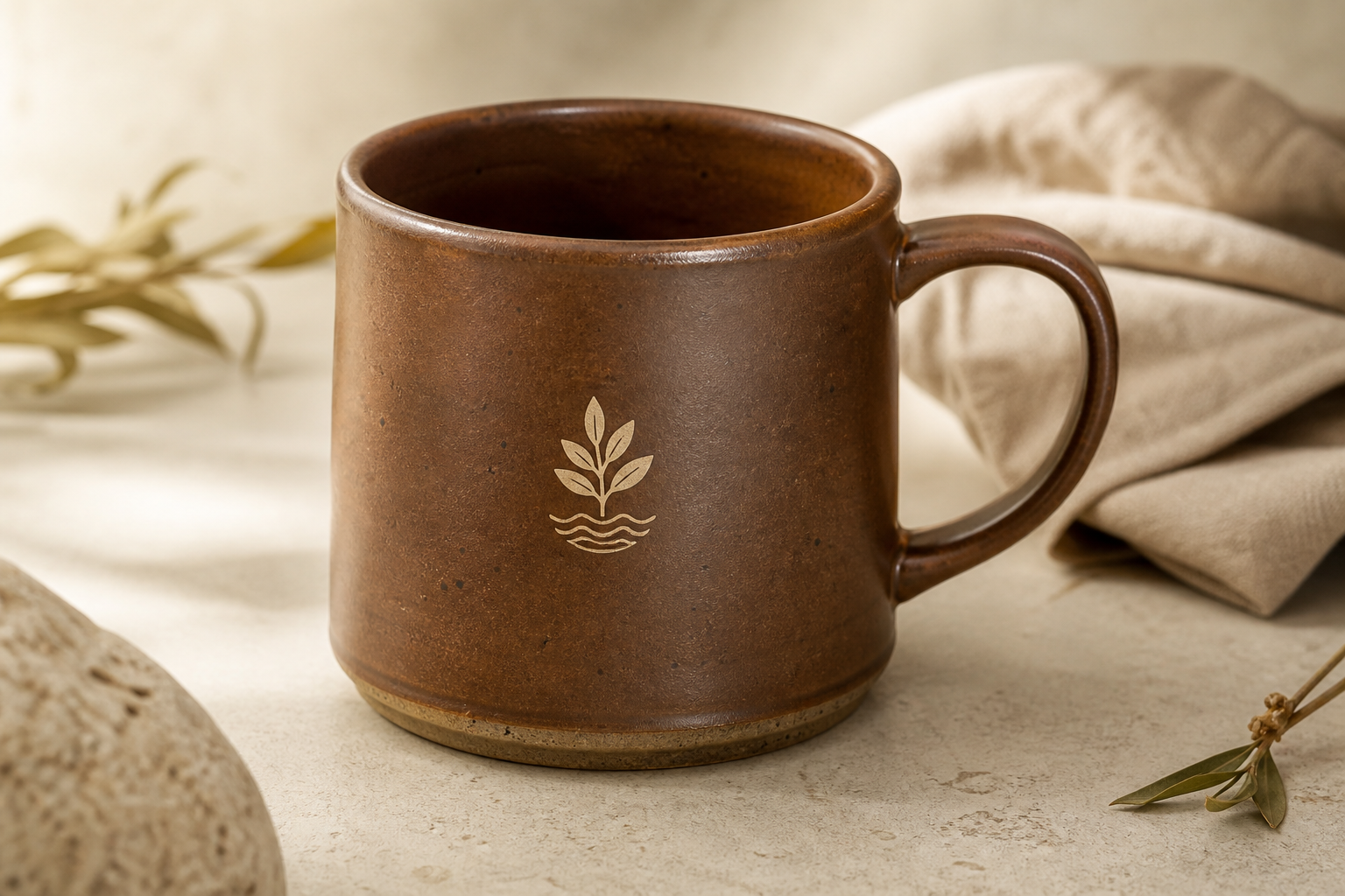 Nilotic Clay Camp Mug