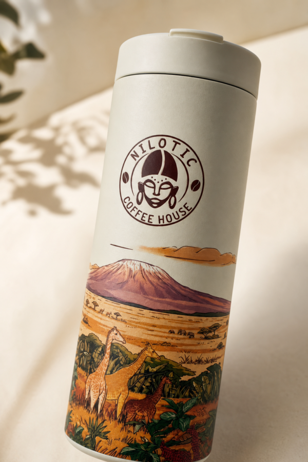 Nilotic Safari Travel Tumbler lifestyle view